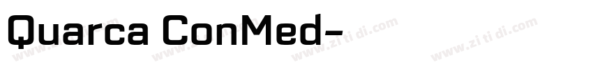 Quarca ConMed字体转换